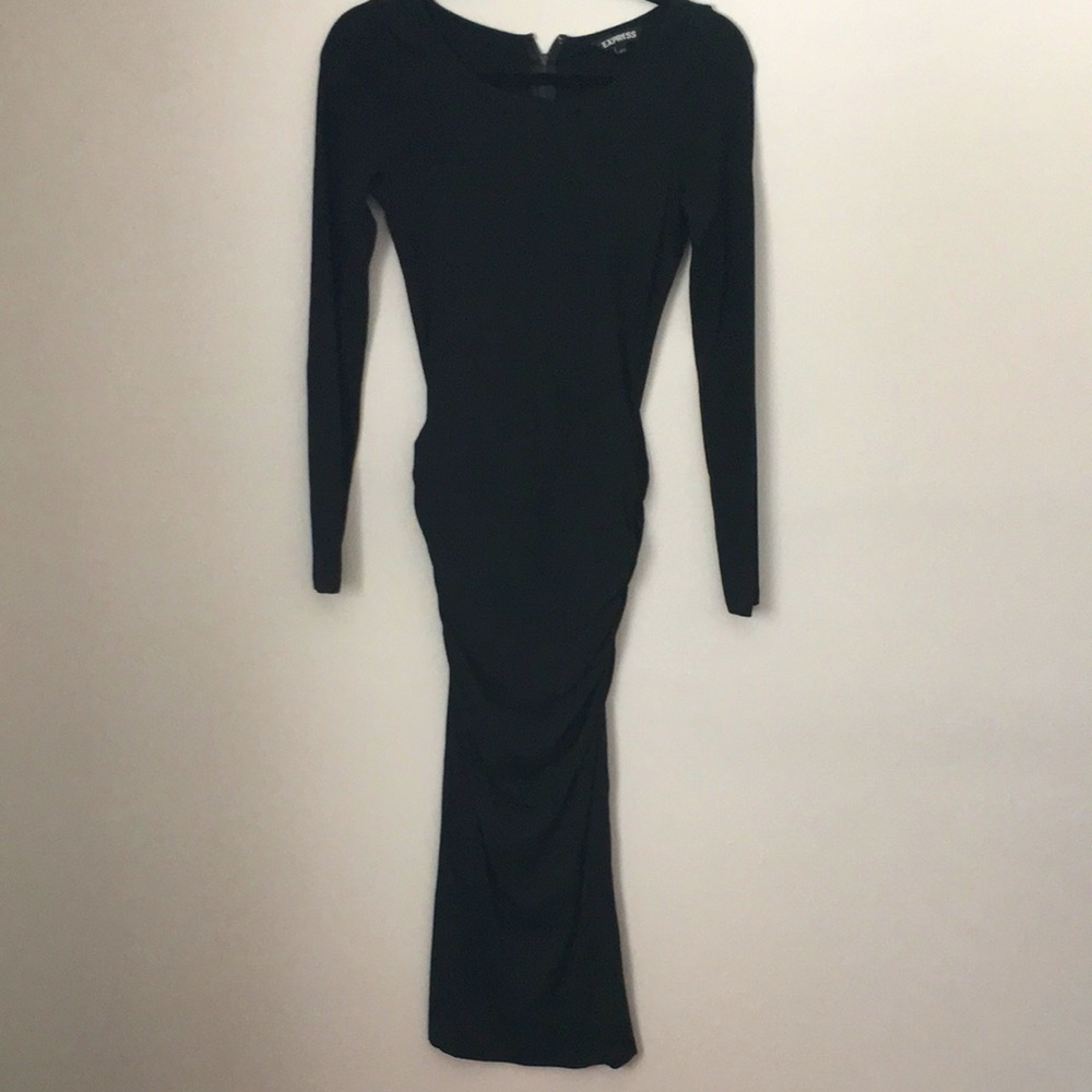 Express body-con midi dress